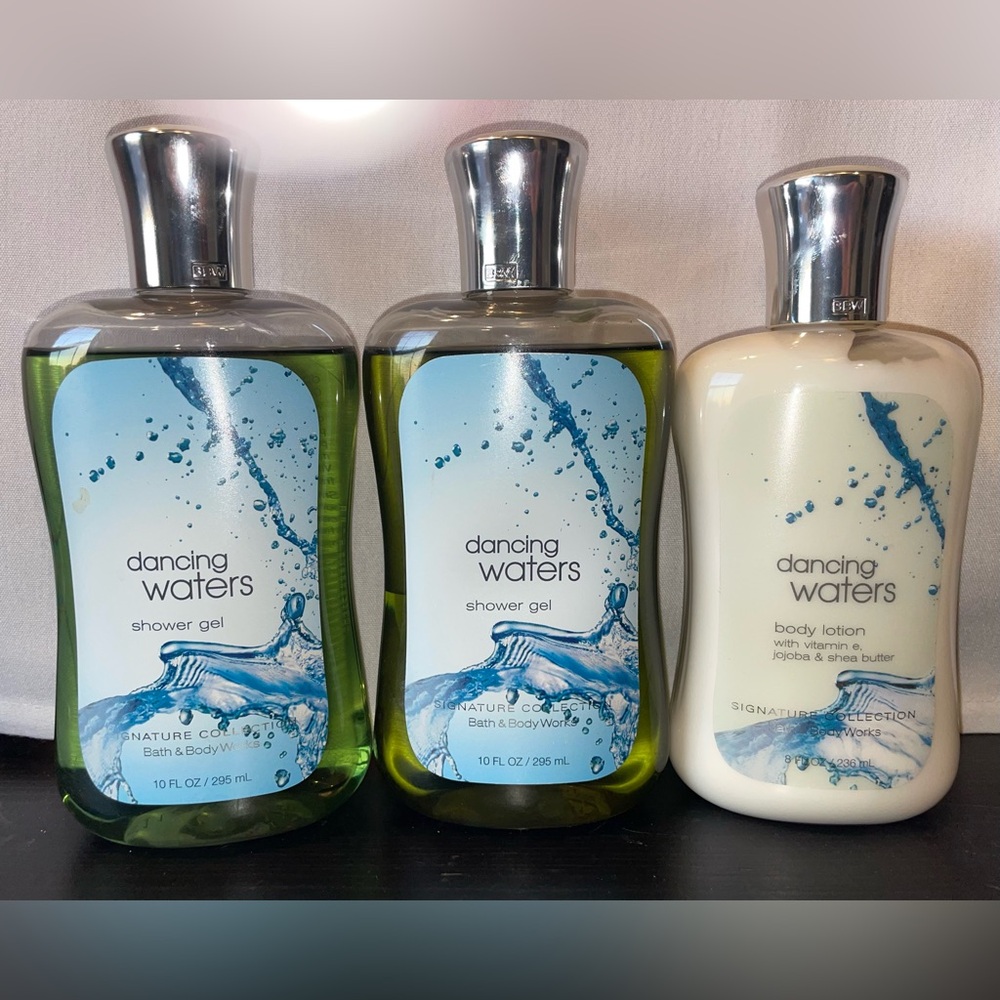 New Bath and Body Works Dancing Waters set